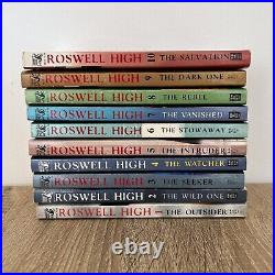 10 x Roswell High Sci-Fi Teen Novel TV Series Paperback Book Set