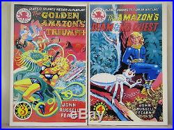 11 Golden Amazon books (1-8,18-20) by John Russell Fearn, Gryphon Books, TPB