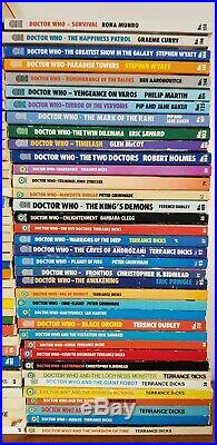 124 x Doctor Who TARGET Books Bundle /Job Lot All VGC-Unread Condition