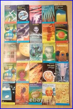 128x Goldmann SF Space Paperback Collection Science Fiction Novels K-147