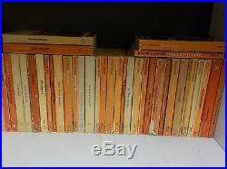 150 Orange Penguin Books 1960's Ideal For Decoration or Interior Design
