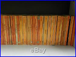 150 Orange Penguin Books 1960's Ideal For Decoration or Interior Design