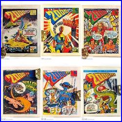 2000AD Prog 33 34 35 36 37 38 All 6 2000AD Judge Dredd Comic UK Issues 1977