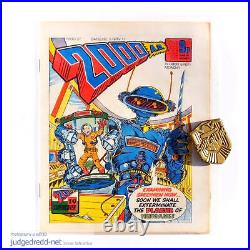 2000AD Prog 33 34 35 36 37 38 All 6 2000AD Judge Dredd Comic UK Issues 1977