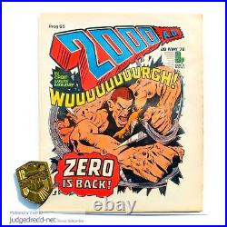 2000AD Prog 62-67 All 6 Judge Dredd Comic Issues Brian Bolland Art 1978 UK