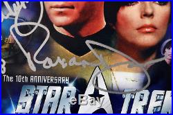 2002 Star trek Conventional in Pasadena With 22 Cast Signatures on Souvenir Book