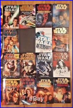 28 Star Wars Hardback books lot HCDJ legends canon