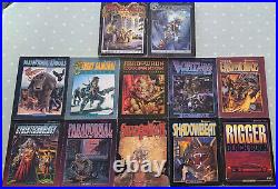 2nd/3rd Edition Shadowrun Core Rules and 2nd Edition Sourcebooks collection