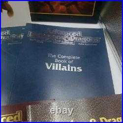 2nd Edition Dungeons & Dragons 11 BOOK Lot Player's Handbook Villains TSR Vol3