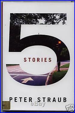 5 STORIES Peter Straub BOOK LIMITED EDITION #269 OF 350 Autographed Signed