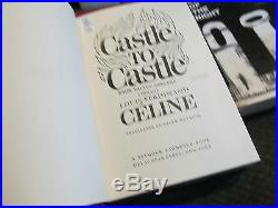 6 book lot louis-ferdinand celine castle HB guignol's band journey end of night