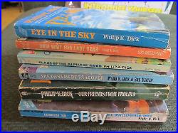 6 book lot philip k. Dick now wait for last year clans ganymede eyeinthesky pb's