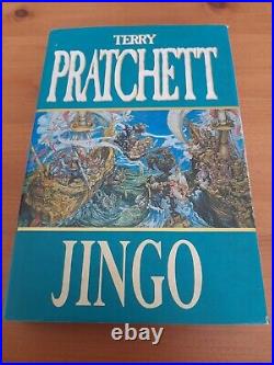 7 Terry Pratchett First Edition Discworld Novels/Books In Excellent Condition
