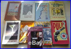 9 book lot charles bukowski notes of a dirty old man pulp post office ham on rye