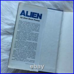 ALAN DEAN FOSTER Alien Movie Book 1979 VTg Alien Book 70s Vtg Alien Movie Book