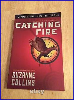 ARC Catching Fire by Suzanne Collins SC PB 1st NEW Unread Hunger Games RARE