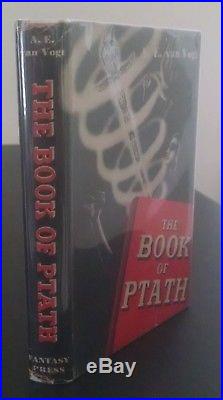 A. E. Van Vogt THE BOOK OF PTATH Fantasy Press, 1947, 1st Edition Signed