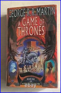 A Game Of Thrones George RR Martin SIGNED UK Book Club