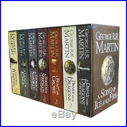 A Game of Thrones Box Set George R. R. Martin 7 Books Collection Volume, AUS