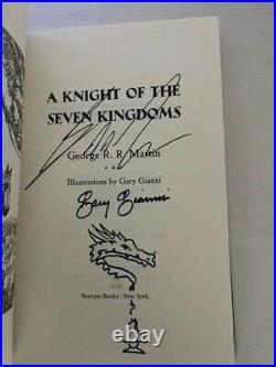 A Knight of the Seven Kingdoms HB1st/1stSigned by George R. R. Martin/Gary Gianni