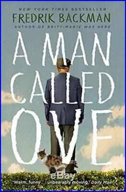 A Man Called Ove by Fredrik Backman Book The Cheap Fast Free Post