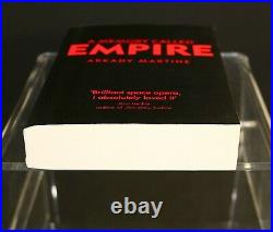 A Memory Called Empire by Arkady Martine ARC Uncorrected Proof Hugo Award Winner