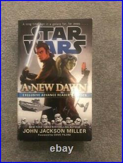 A New Dawn Star Wars John Jackson Miller Advance Readers Edition SIGNED & RARE