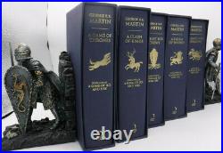 A game of thrones Blue UK Slipcase Set 1st George R R martin