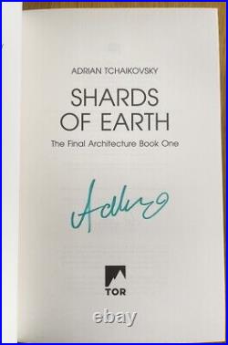 Adrian Tchaikovsky Shards of Earth, Eyes of the Void, Lords of Uncreation Signed