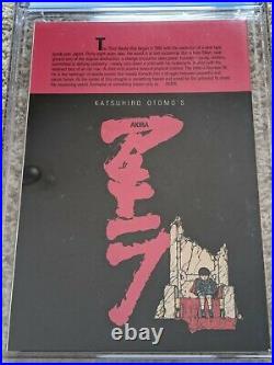 Akira #1 CGC 9.2 1988 White Pages Katsuhiro Otomo Marvel EPIC Comic Book