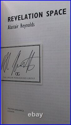 Alastair Reynolds REVELATION SPACE First edition SIGNED Bookplate First Novel