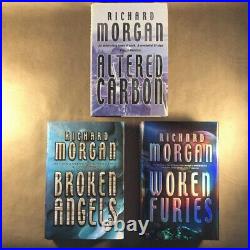 Altered Carbon Set by Richard K Morgan (Signed, First UK Editions, Hardcover)