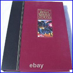 Art of Star Wars Galaxy Hardcover Traycase Limited Signed & Numbered Rare Art HC
