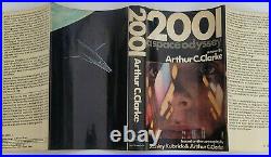 Arthur C. Clarke 2001 A Space Odyssey First UK Edition 1968 HCDJ