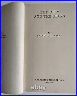 Arthur C Clarke The City and the Stars FIRST UK EDITION