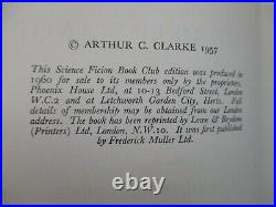 Arthur C Clarke The Deep Range 1960-01-01 Science Fiction Book Club +D/J RARE