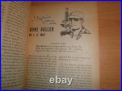 Astounding Science Fiction December 1951 Dune Roller SIGNED Julian May