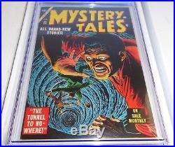 Atlas Comics 2/55 Mystery Tales #26 CGC Universal Grade 8.0 Pre Code Horror Book