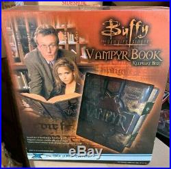 BUFFY THE VAMPIRE SLAYER- VAMPYR BOOK PROP REPLICA/KEEPSAKE BOX Factory X