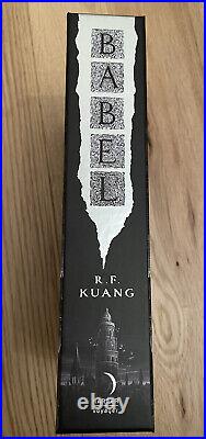 Babel An Arcane History R. F. Kuang Illumicrate Slipcase Sprayed Edges Signed