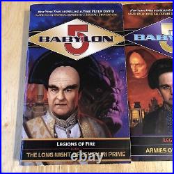Babylon 5 Legions of Fire Trilogy Books 1, 2 and 3 Del Rey
