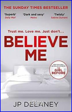 Believe Me by Delaney, JP Book The Cheap Fast Free Post