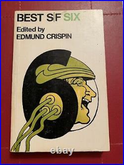 Best SF Six Science Fiction Ed By Edmund Crispin Signed By Aldiss & Pohl rare