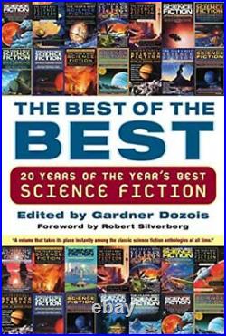 Best of the Best 20 Years of the Year's Best Science Fiction Paperback Book The