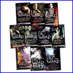 Black Dagger Brotherhood Series Collection J R Ward 10 Book Set Lover Rebo AUS