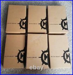 Black Library / Siege of Terra / Limited Edition x6 Hardback Books Unread/Box