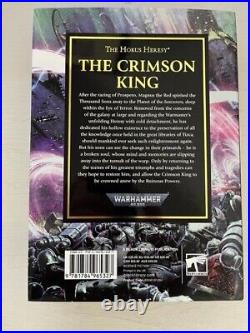 Black Library The Crimson King Book 44 Hardback Collectors Edition