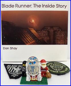 Blade Runner The Inside Story Hard Back Book & 2 Patches (by)