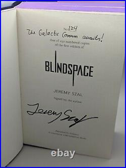 Blindspace, Jeremy Szal SIGNED & NUMBERED #124 / 200- Goldsboro NEW