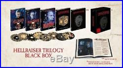 Blu Ray Hellraiser 1 2 3 Trilogie Black Box Mediabook NEU Uncut mit Austauschdvd